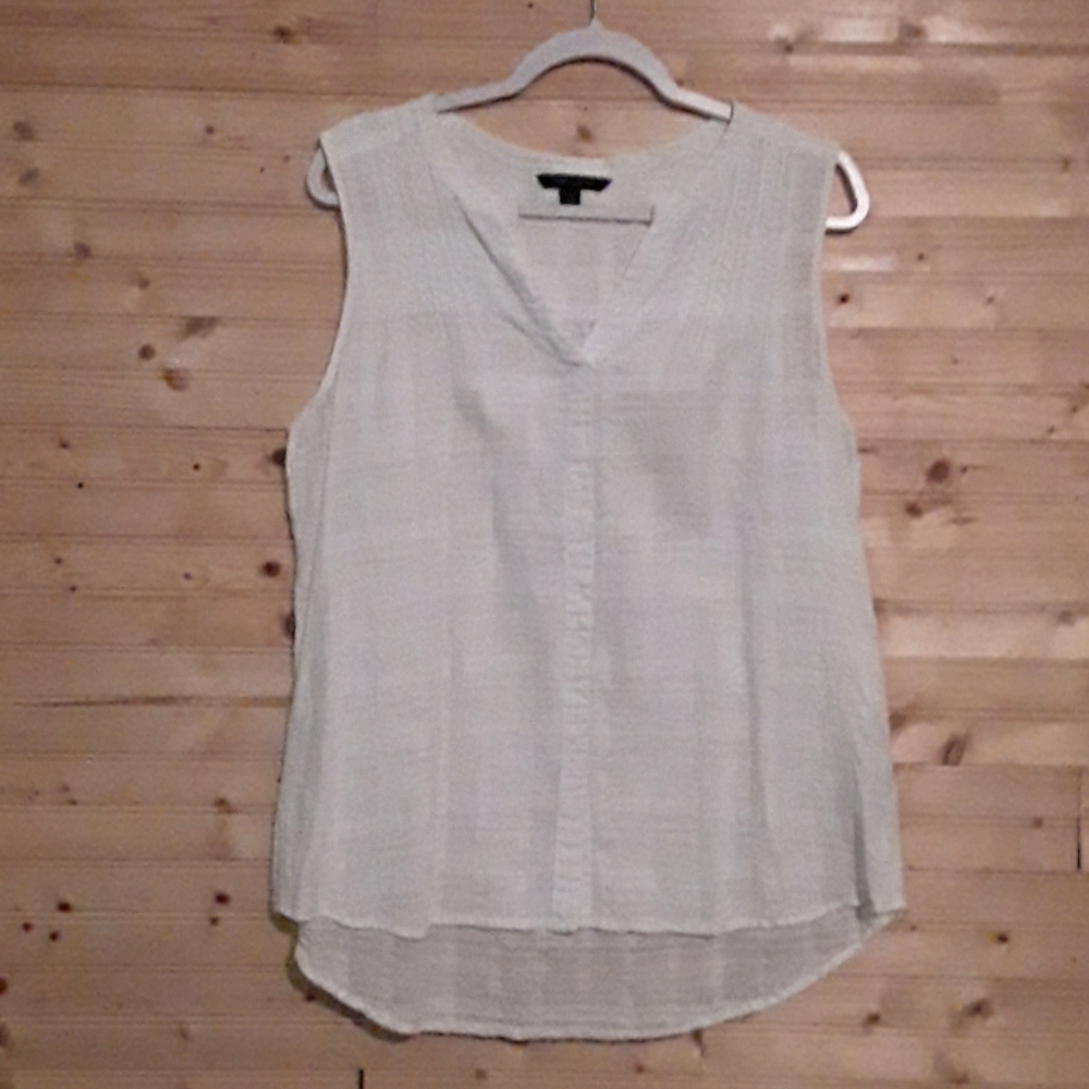Tommy Hilfiger White Cotton Blouse XL